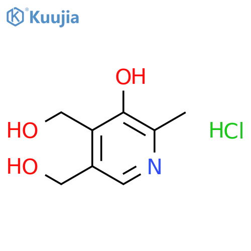 Pyridoxine hydrochloride structure