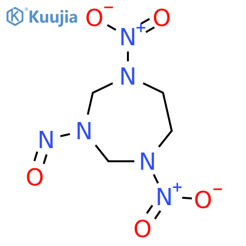 1H-1,3,5-Triazepine, hexahydro-1,5-dinitro-3-nitroso- structure
