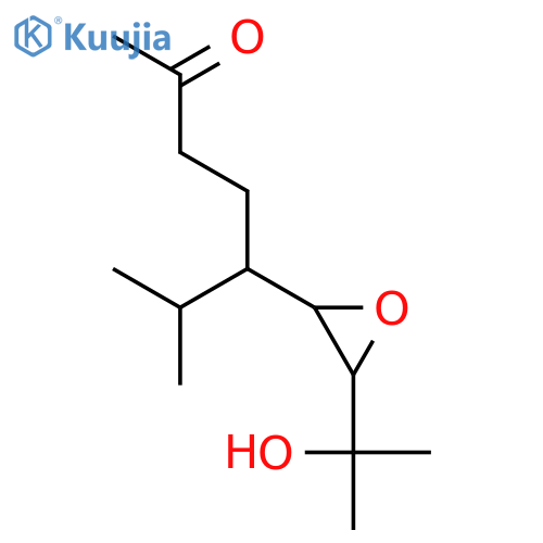 5-[3-(1-hydroxy-1-methyl-ethyl)-oxiranyl]-6-methyl-heptan-2-one structure