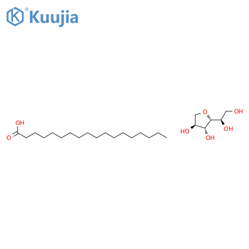 D-Glucitol, 1,4-anhydro-, monooctadecanoate structure