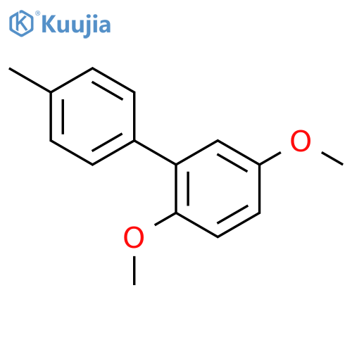 1,1'-Biphenyl, 2,5-dimethoxy-4'-methyl- structure