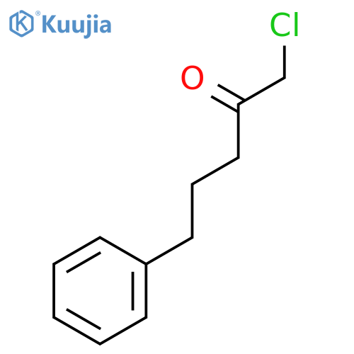 2-Pentanone, 1-chloro-5-phenyl- structure