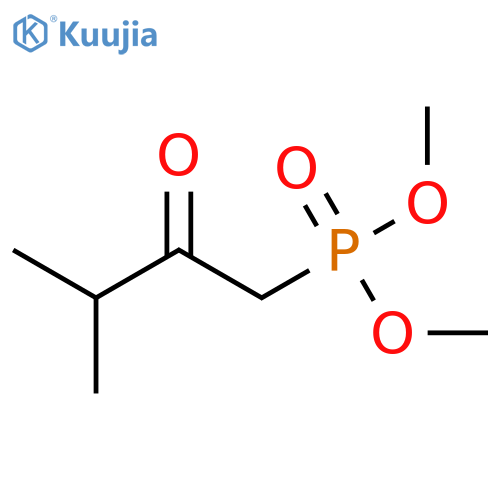 dimethyl (3-methyl-2-oxobutyl)phosphonate structure