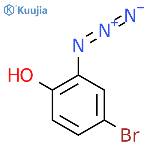 2-Azido-4-bromophenol structure