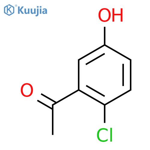 1-(2-Chloro-5-hydroxyphenyl)ethanone structure