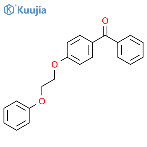 Methanone, [4-(2-phenoxyethoxy)phenyl]phenyl- structure