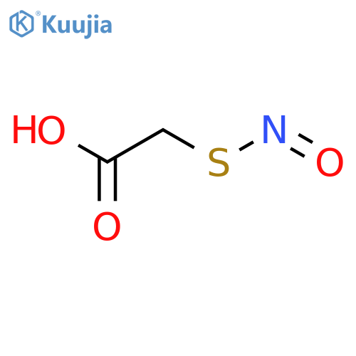Aceticacid, 2-(nitrosothio)- structure