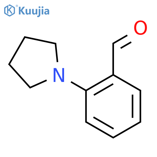 2-(pyrrolidin-1-yl)benzaldehyde structure