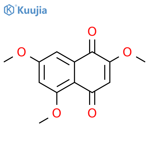 2,5,7-trimethoxy-[1,4]naphthoquinone structure