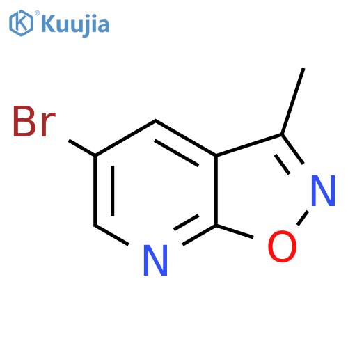 5-bromo-3-methyl-1,2oxazolo5,4-bpyridine structure