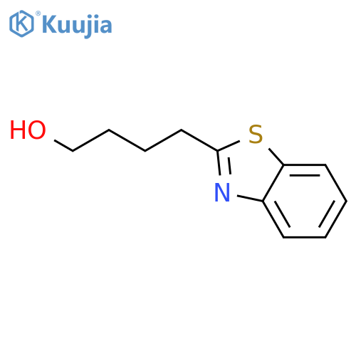 4-(1,3-benzothiazol-2-yl)butan-1-ol structure