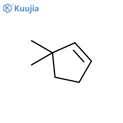 Cyclopentene,3,3-dimethyl- structure