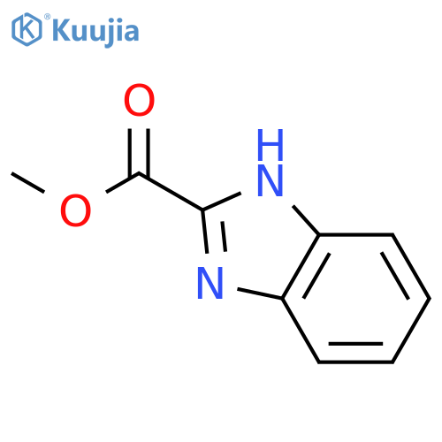 methyl 1H-1,3-benzodiazole-2-carboxylate structure