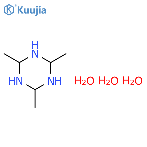 Acetaldehyde ammonia trimer structure