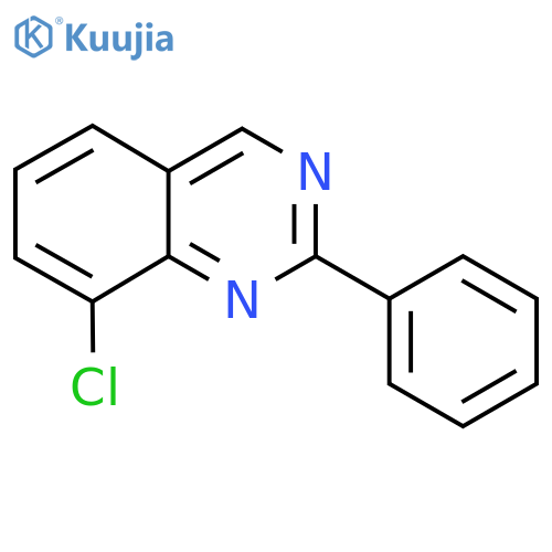 8-Chloro-2-phenylquinazoline structure