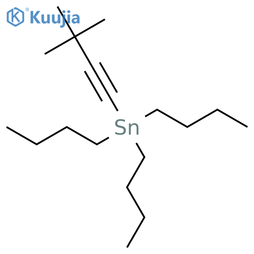 Stannane, tributyl(3,3-dimethyl-1-butynyl)- structure