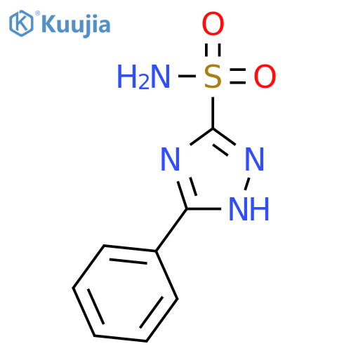 1H-1,2,4-TRIAZOLE-3-SULFONAMIDE, 5-PHENYL- structure