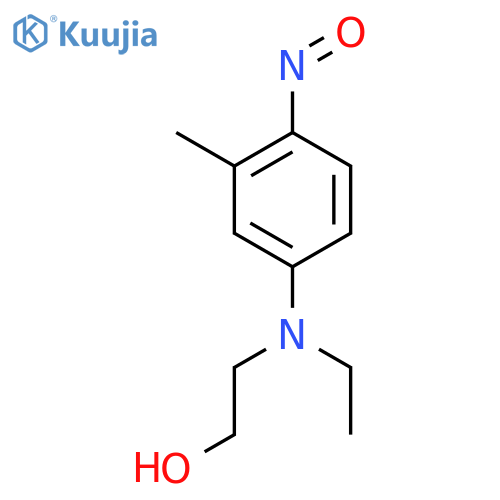 Ethanol,2-[ethyl(3-methyl-4-nitrosophenyl)amino]- structure
