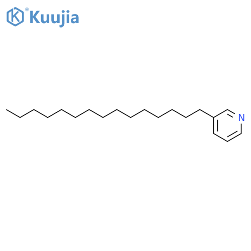 Pyridine, 3-pentadecyl- structure