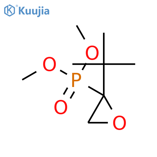 Phosphonic acid, [2-(1,1-dimethylethyl)oxiranyl]-,dimethyl ester (9CI) structure