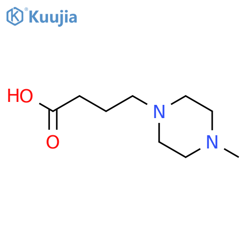 4-(4-methylpiperazin-1-yl)butanoic acid structure
