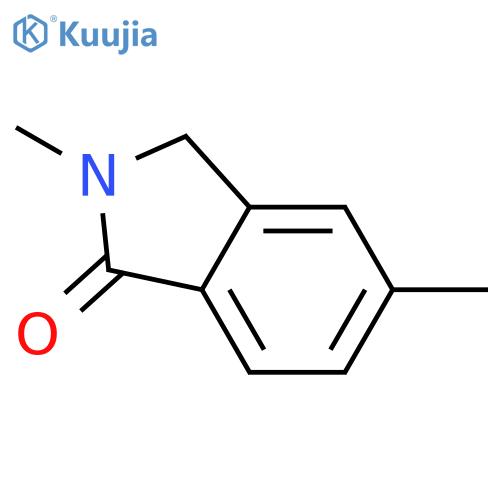 2,3-dihydro-2,5-dimethyl-1H-Isoindol-1-one structure