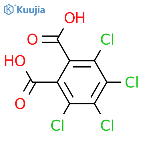 TETRACHLOROPHTHALIC ACID structure