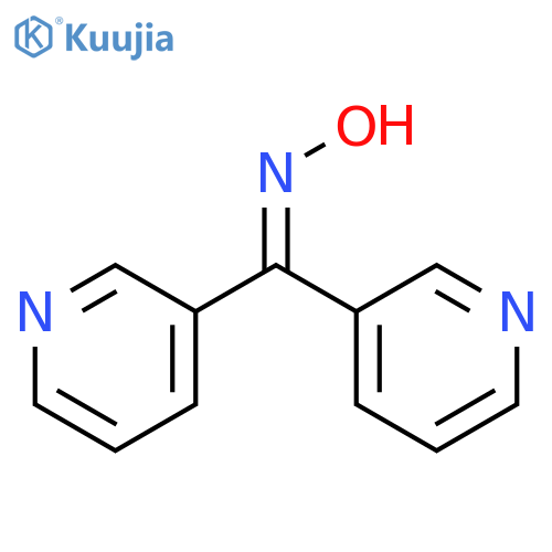 Methanone, di-3-pyridinyl-, oxime structure