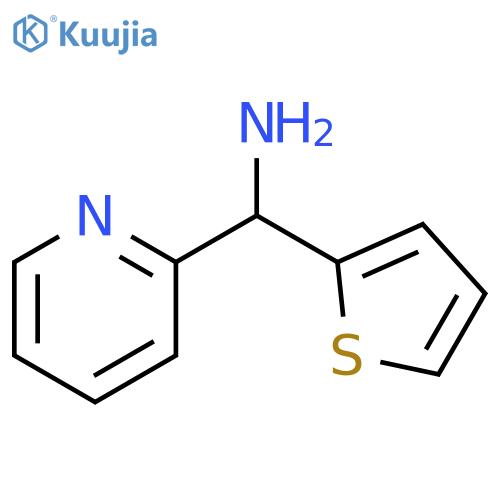 2-Pyridinemethanamine, α-2-thienyl- structure