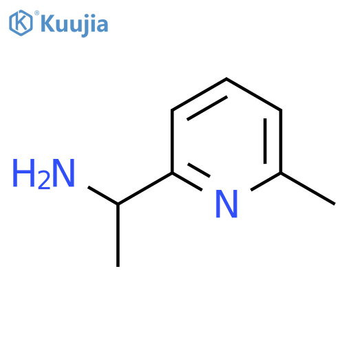 1-(6-Methylpyridin-2-yl)ethanamine structure