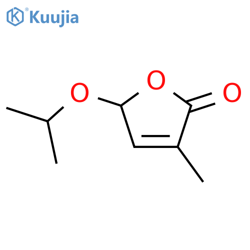 4-methyl-2-propan-2-yloxy-2h-furan-5-one structure