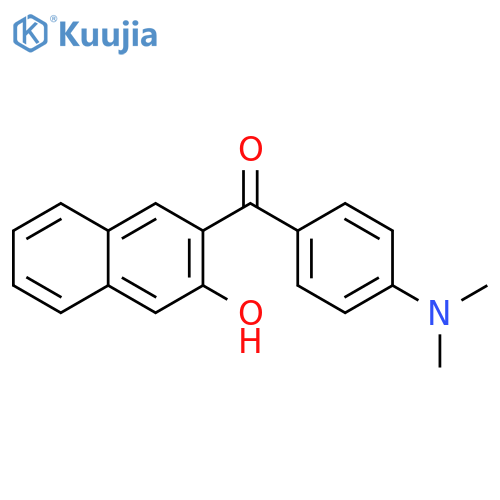 Methanone, [4-(dimethylamino)phenyl](3-hydroxy-2-naphthalenyl)- structure