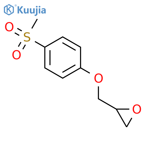 Oxirane,2-[[4-(methylsulfonyl)phenoxy]methyl]- structure
