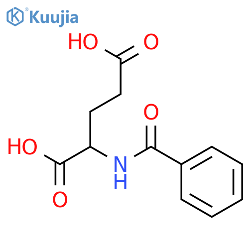 D-Glutamic acid,N-benzoyl- structure