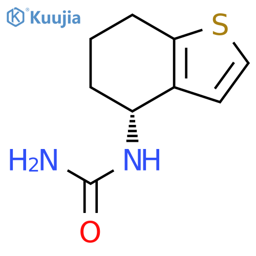 Urea, (4,5,6,7-tetrahydrobenzo[b]thien-4-yl)-, (R)- structure