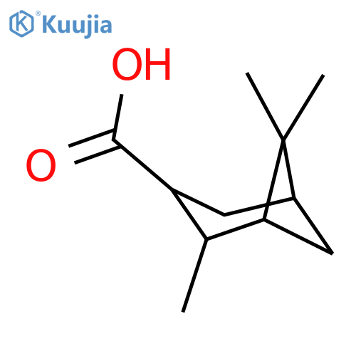 (1r,2r,3r,5s)-2,6,6-Trimethylbicyclo[3.1.1]heptane-3-carboxylic acid structure
