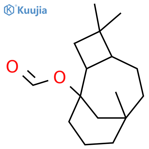 Tricyclo[6.3.1.02,5]dodecan-1-ol,4,4,8-trimethyl-, 1-formate structure