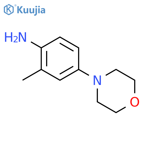 2-methyl-4-(morpholin-4-yl)aniline structure
