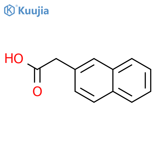 2-Naphthylacetic acid structure