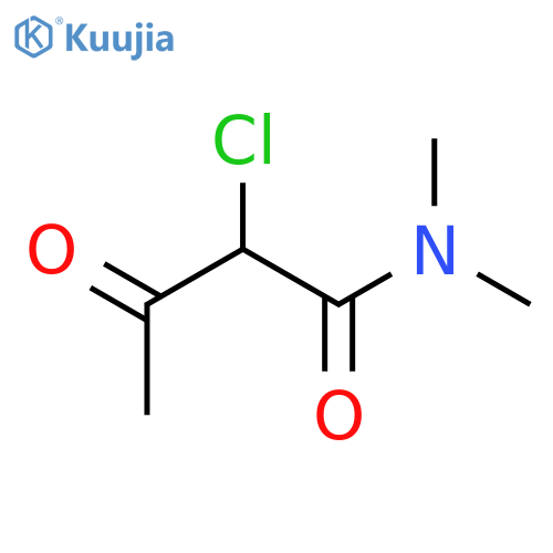 2-chloro-N,N-dimethyl-3-oxobutanamide structure