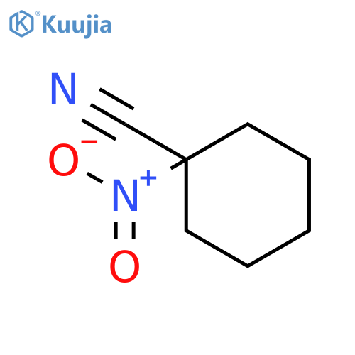 Cyclohexanecarbonitrile, 1-nitro- structure