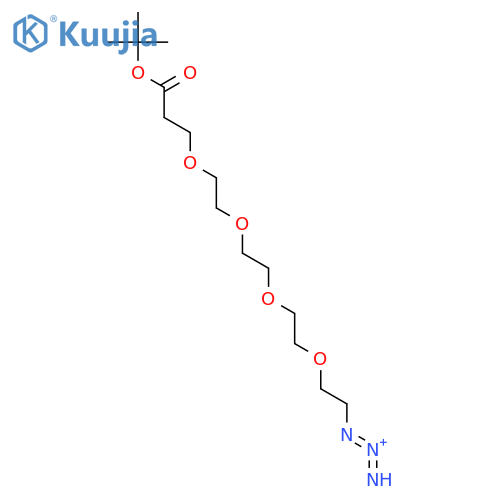 Azido-PEG4-Boc structure