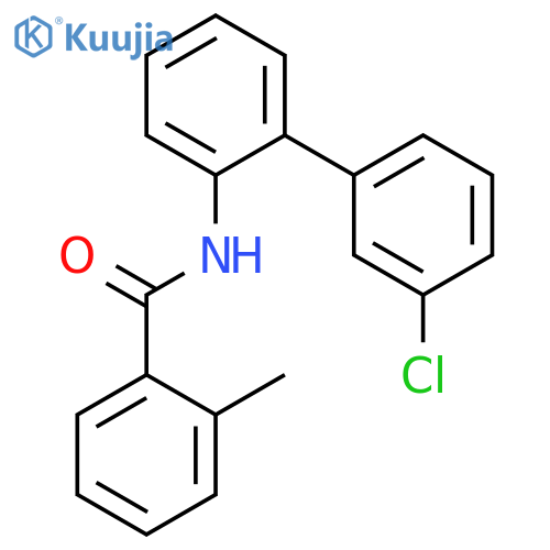 Benzamide, N-(3'-chloro[1,1'-biphenyl]-2-yl)-2-methyl- structure