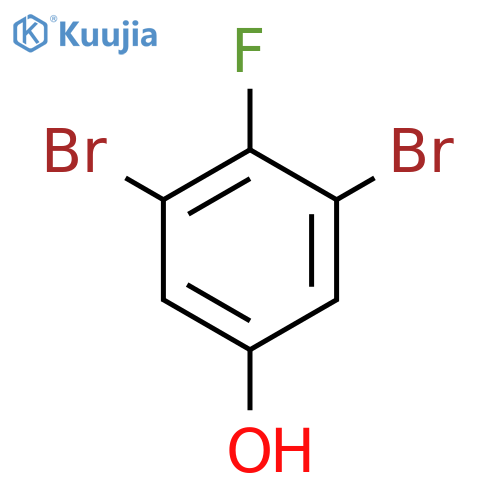 3,5-Dibromo-4-fluorophenol structure