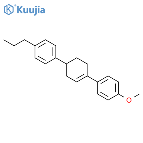 Benzene, 1-[4-(4-methoxyphenyl)-3-cyclohexen-1-yl]-4-propyl- structure