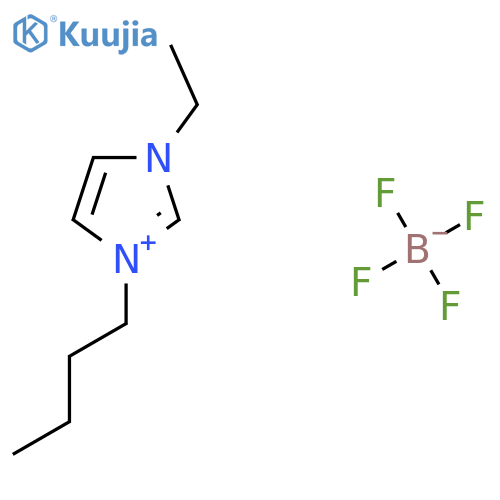 1‐BUTYL‐3‐ETHYLIMIDAZOLIUM TETRAFLUOROBORATE structure