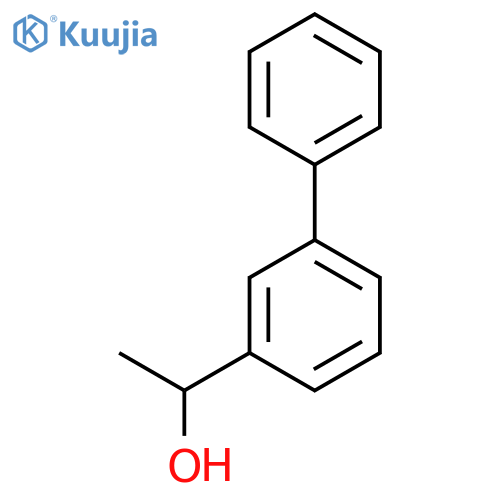 3-(1-Hydroxyethyl)biphenyl structure