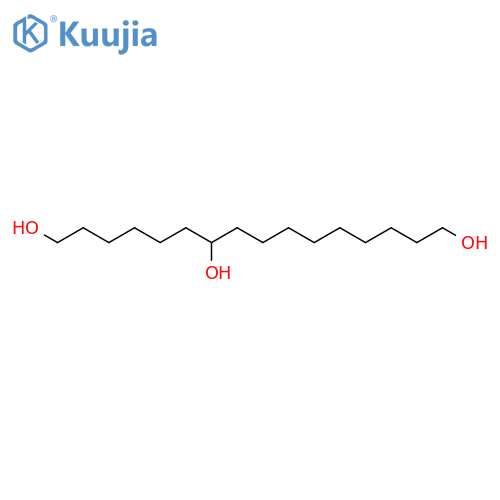 1,7,16-Hexadecanetriol structure