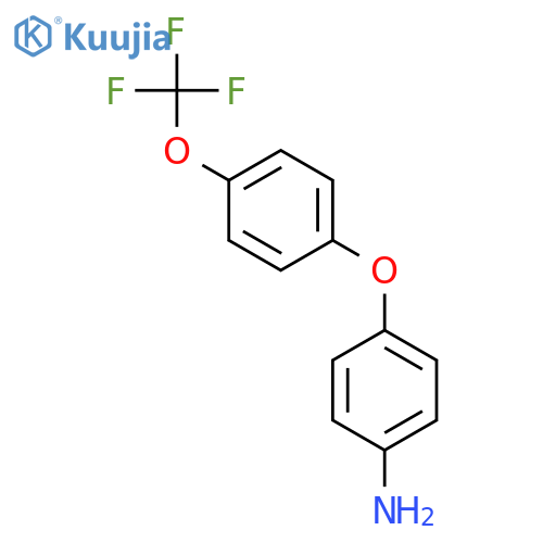 4-4-(Trifluoromethoxy)phenoxyaniline structure