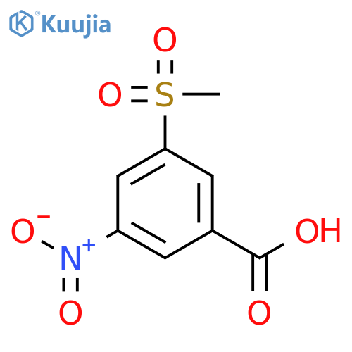 3-Methanesulfonyl-5-nitrobenzoic Acid structure